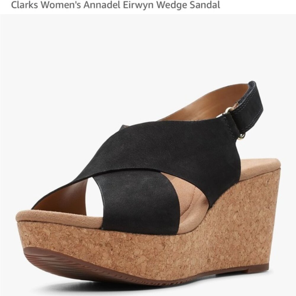 Clarks Women's Annadel Eirwyn Wedge sandal